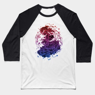 Zen Betta fish Baseball T-Shirt